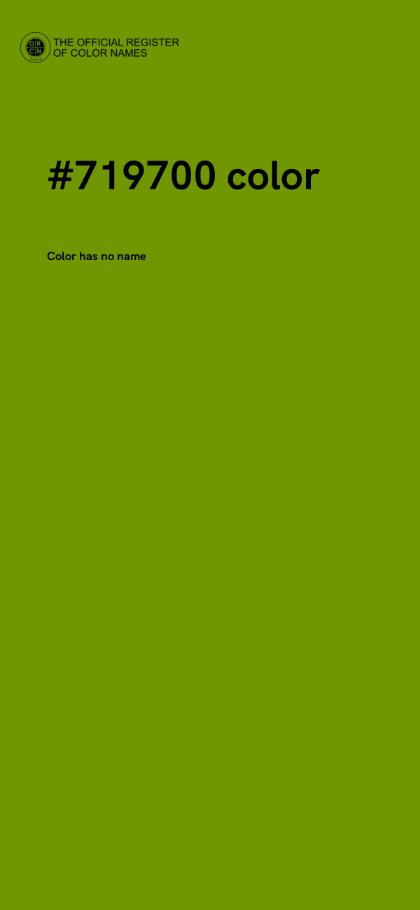#719700 color image