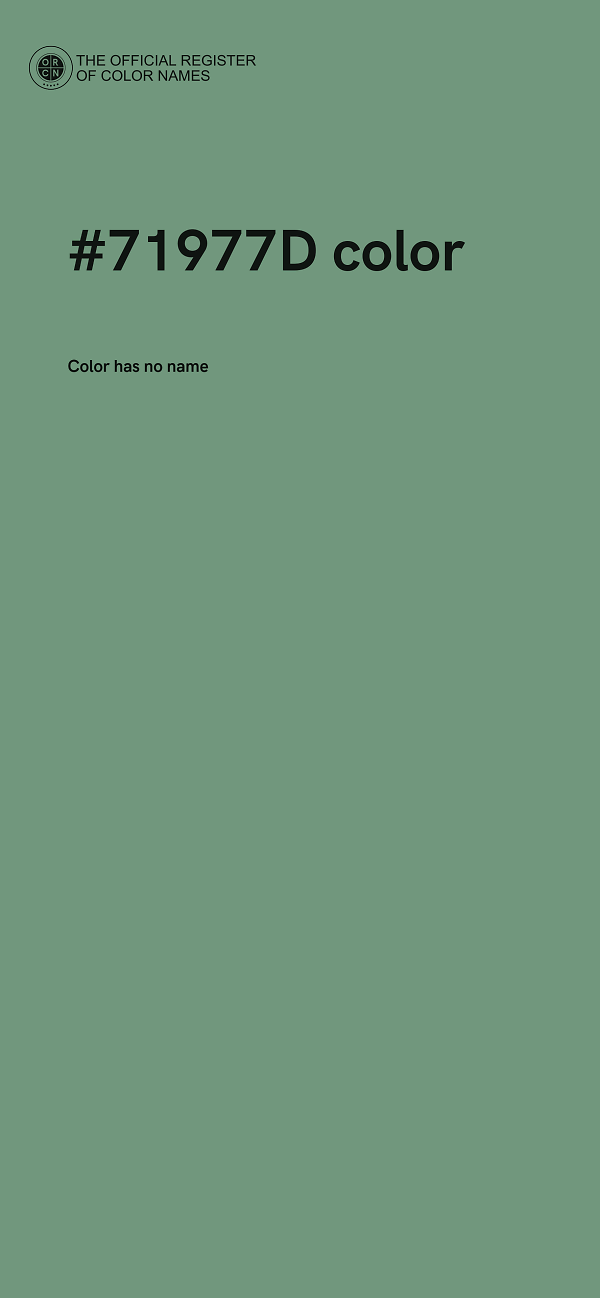 #71977D color image