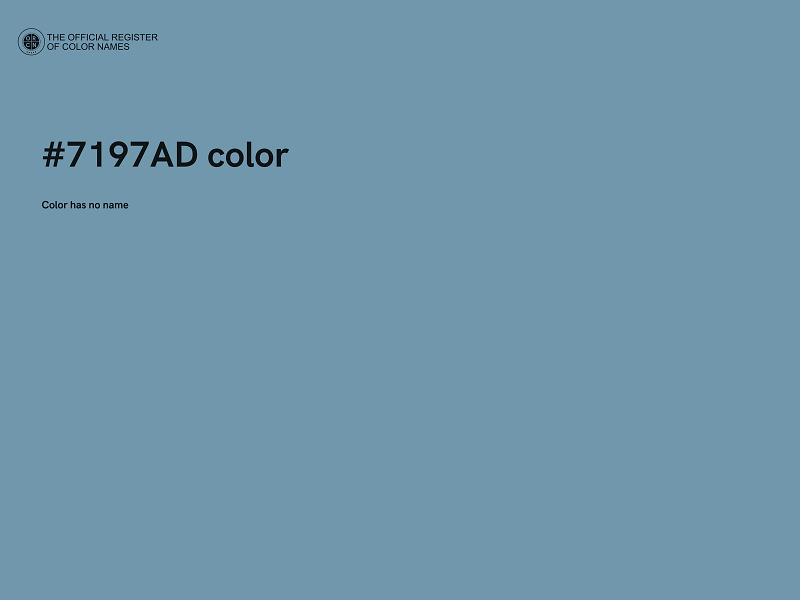 #7197AD color image