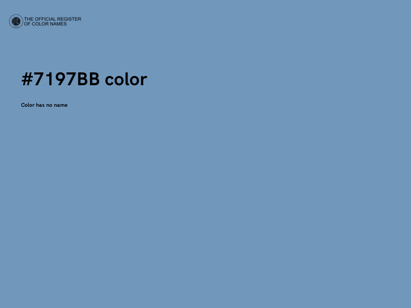#7197BB color image