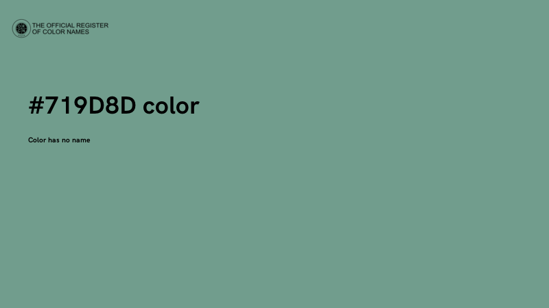 #719D8D color image