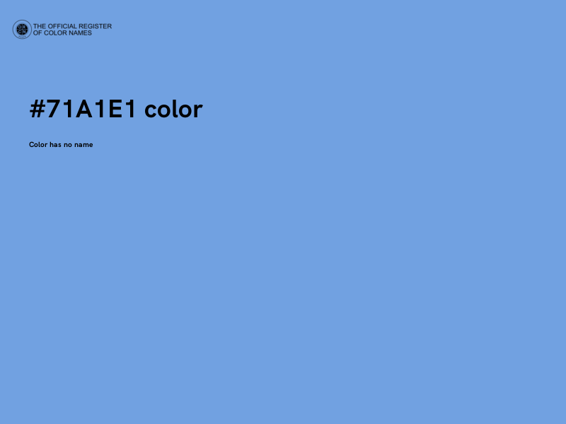 #71A1E1 color image