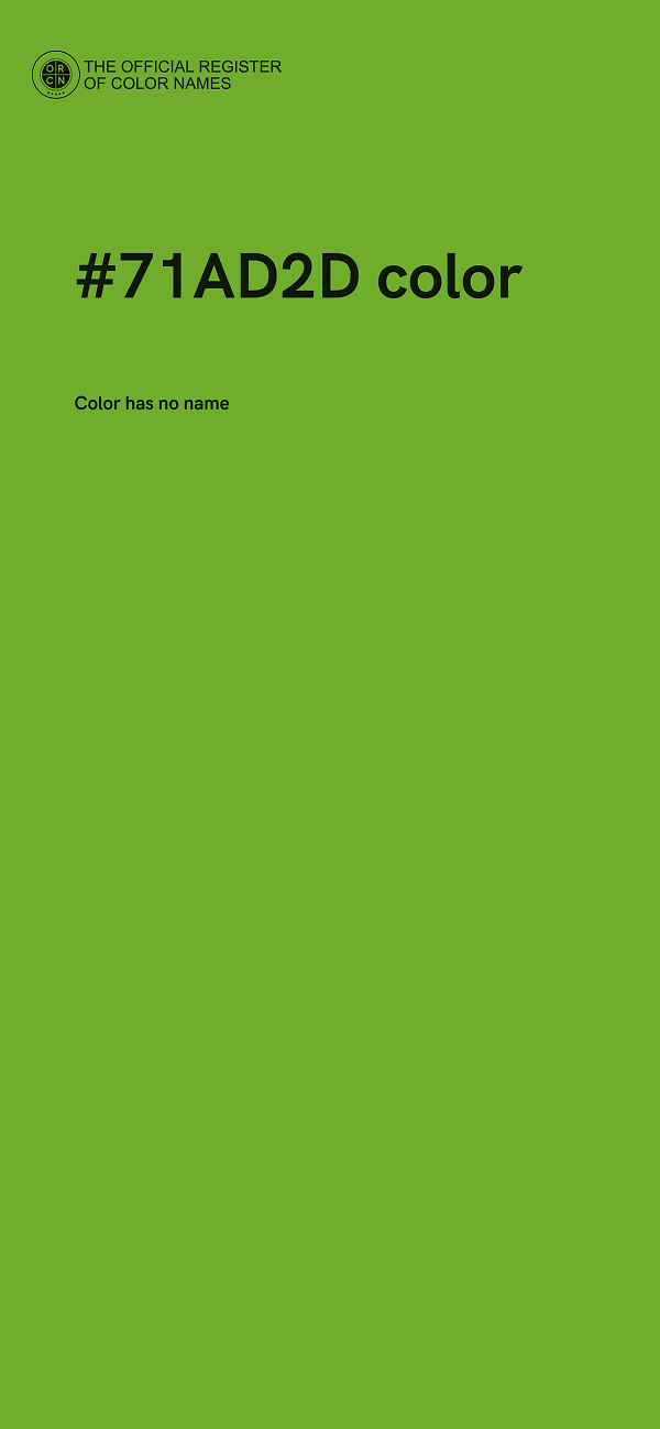 #71AD2D color image