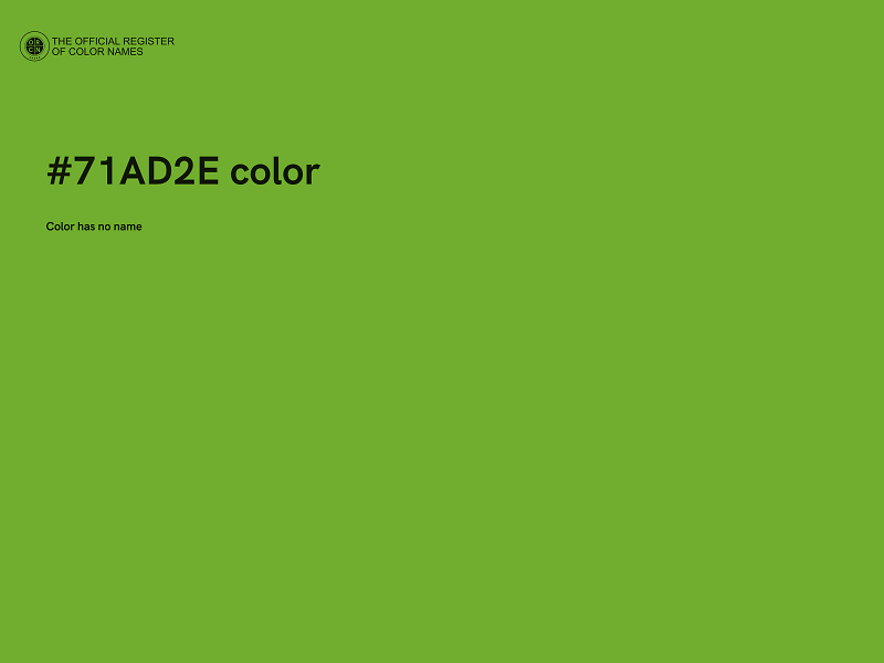 #71AD2E color image
