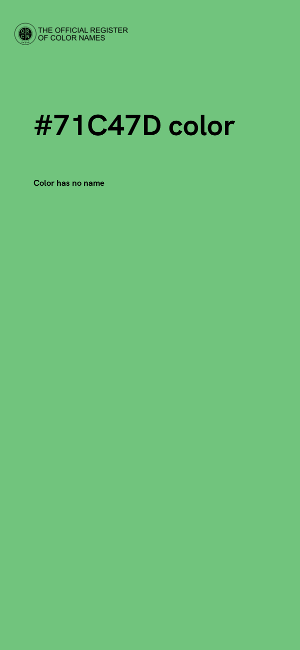 #71C47D color image