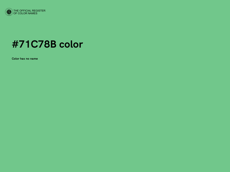 #71C78B color image