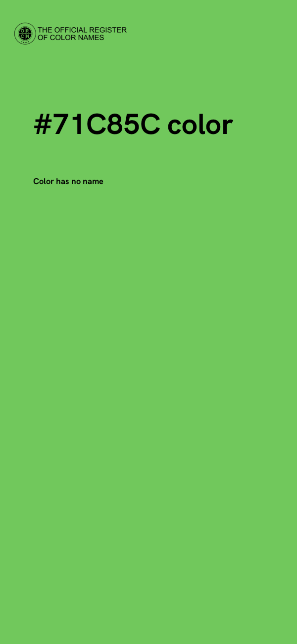 #71C85C color image