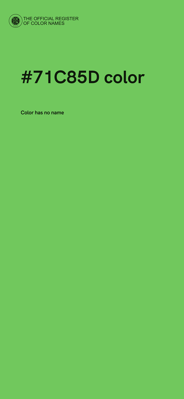 #71C85D color image