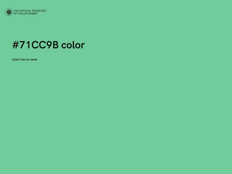 #71CC9B color image