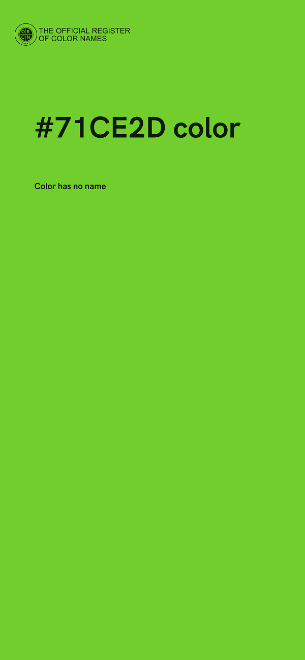 #71CE2D color image