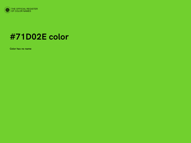 #71D02E color image