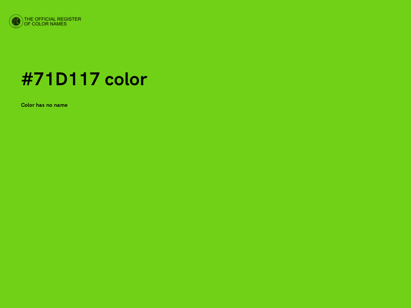 #71D117 color image
