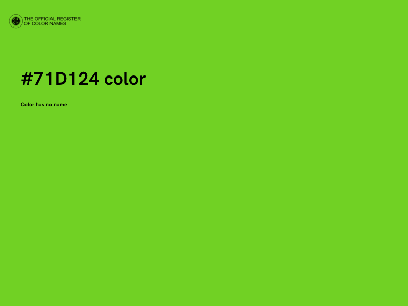 #71D124 color image
