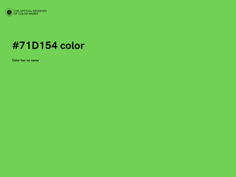 #71D154 color image