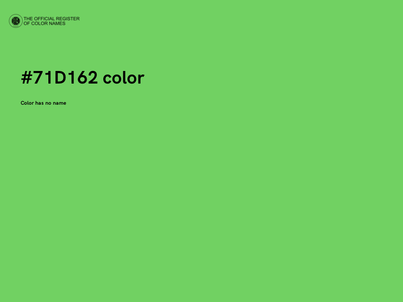 #71D162 color image