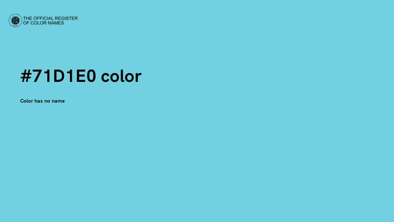 #71D1E0 color image