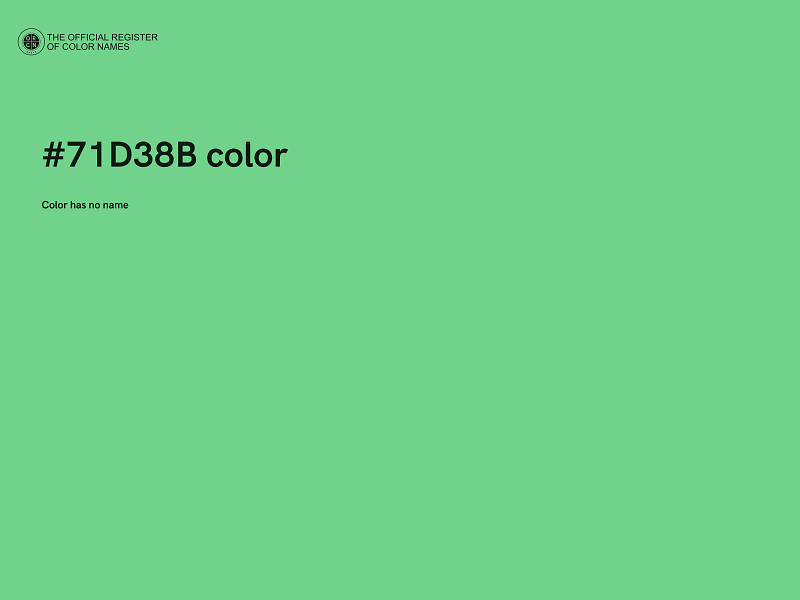 #71D38B color image