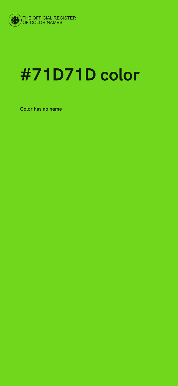 #71D71D color image