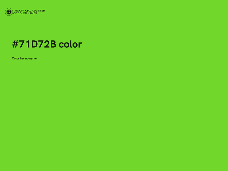 #71D72B color image