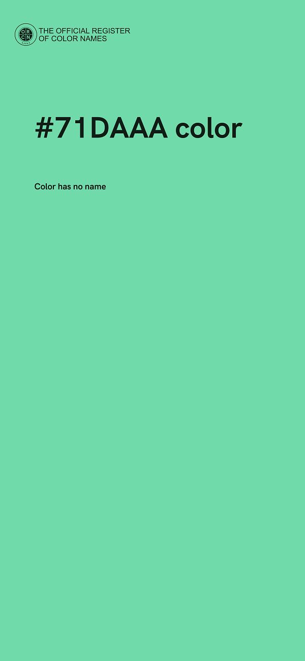 #71DAAA color image
