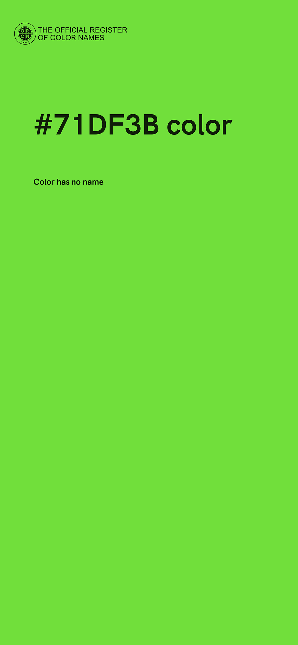 #71DF3B color image