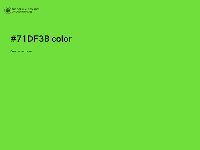 #71DF3B color image