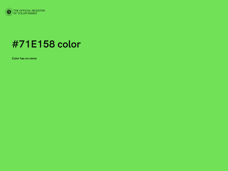 #71E158 color image