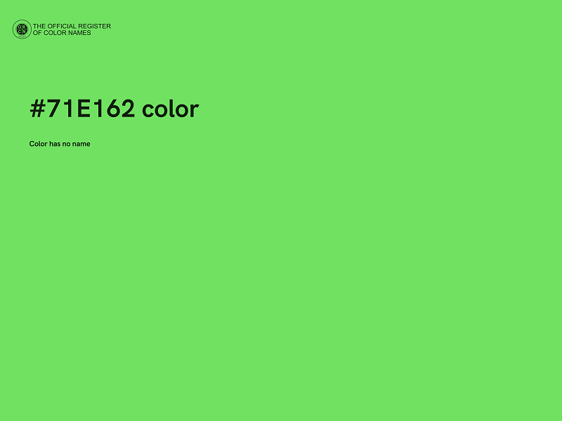 #71E162 color image