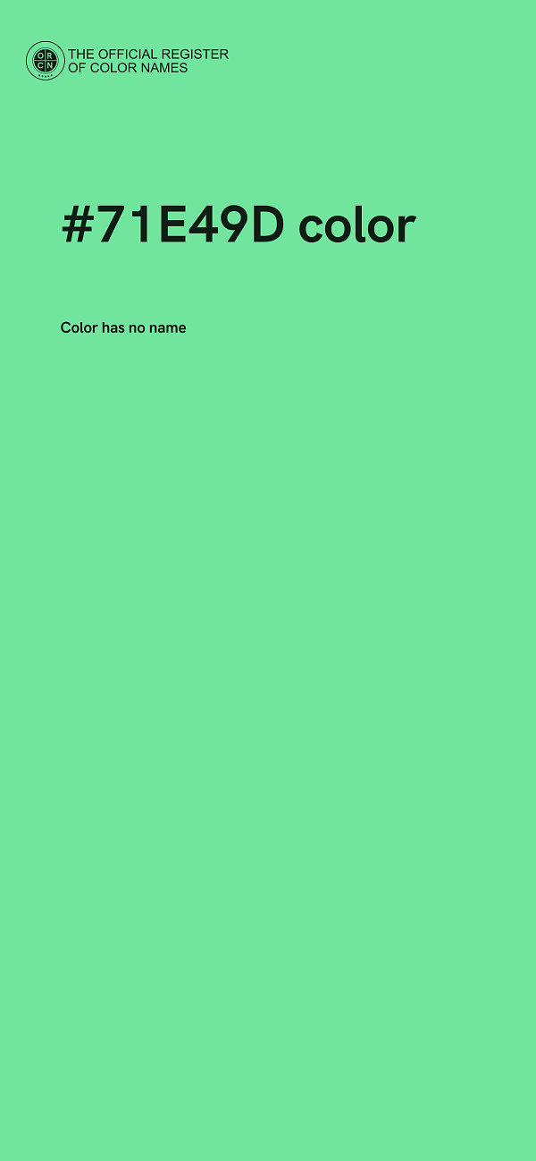 #71E49D color image