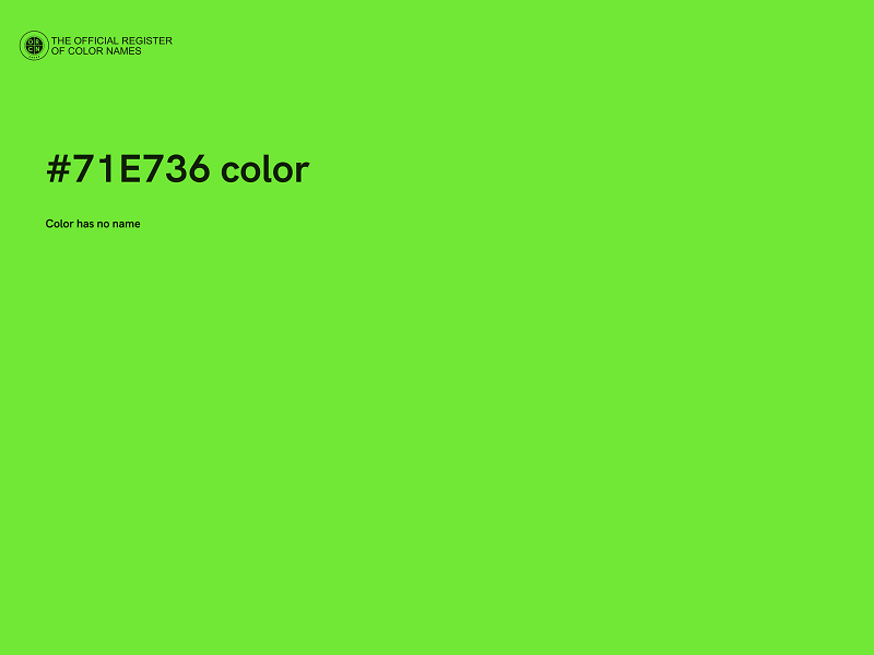 #71E736 color image