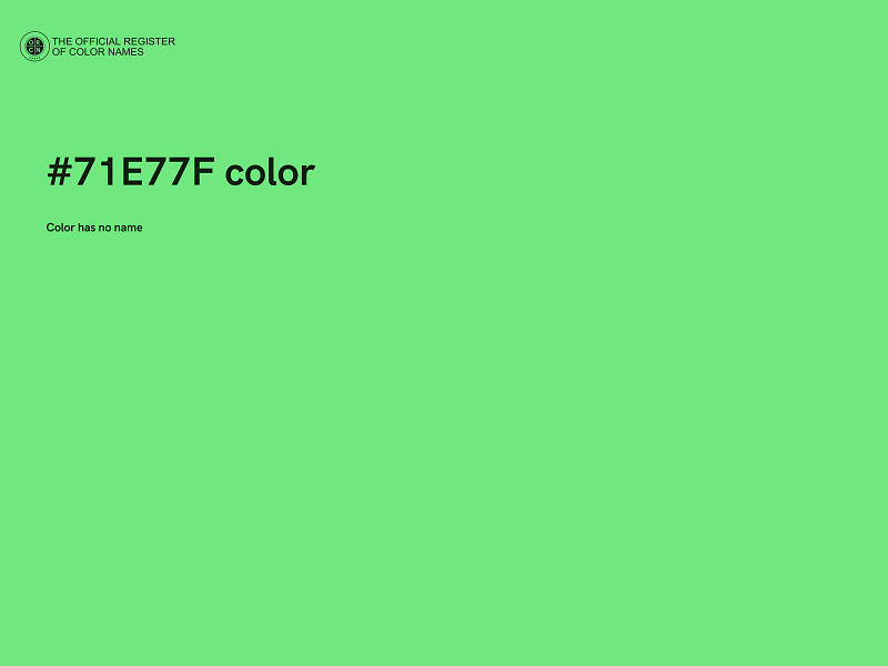 #71E77F color image