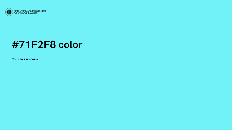 #71F2F8 color image