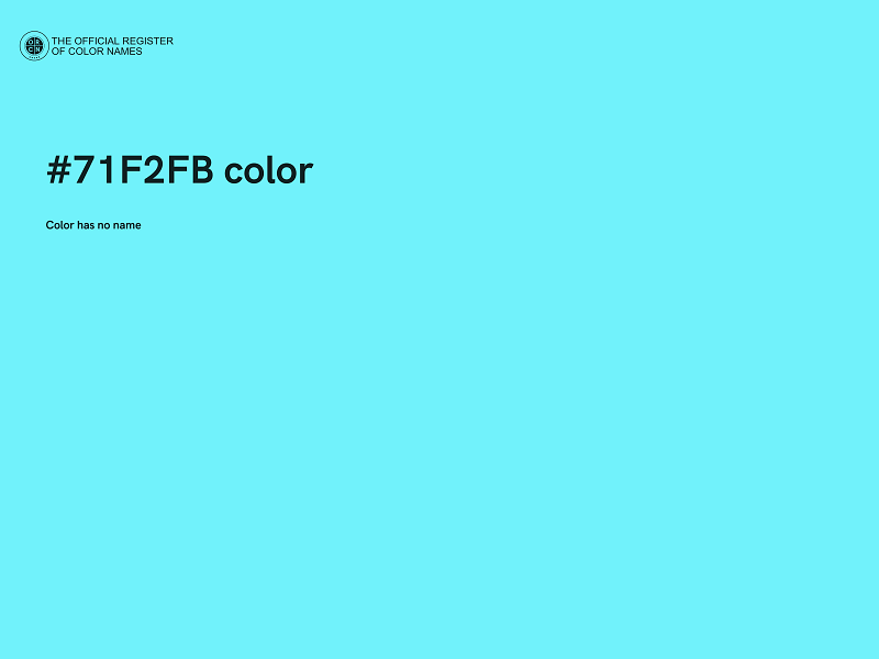 #71F2FB color image