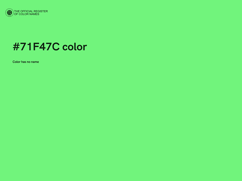 #71F47C color image