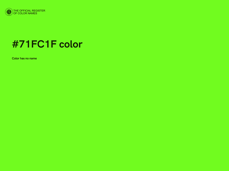 #71FC1F color image