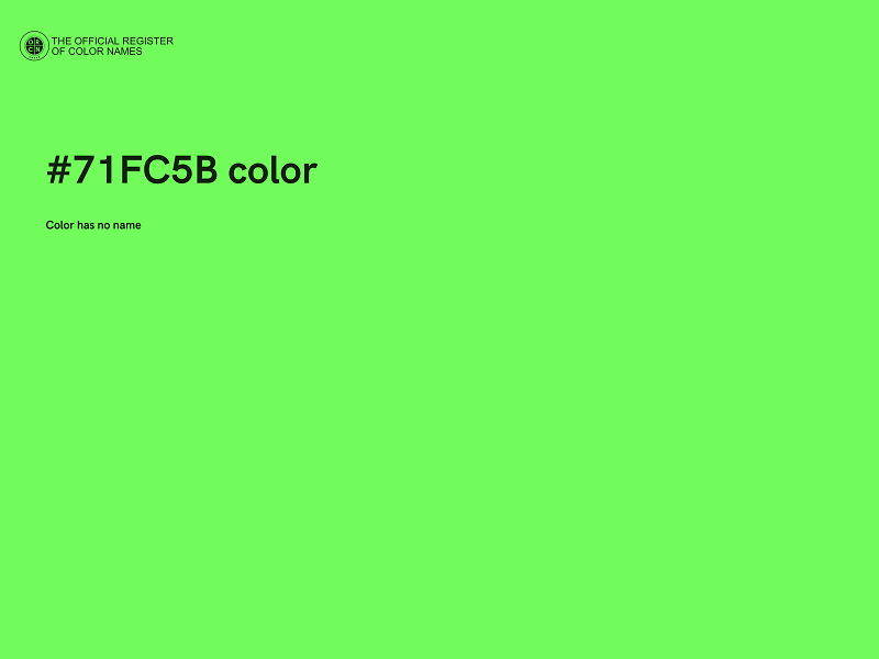 #71FC5B color image