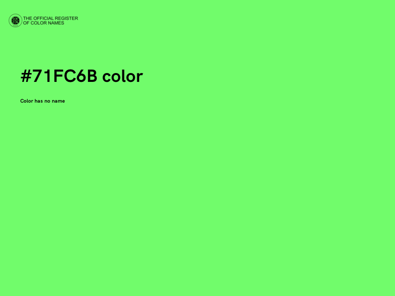 #71FC6B color image