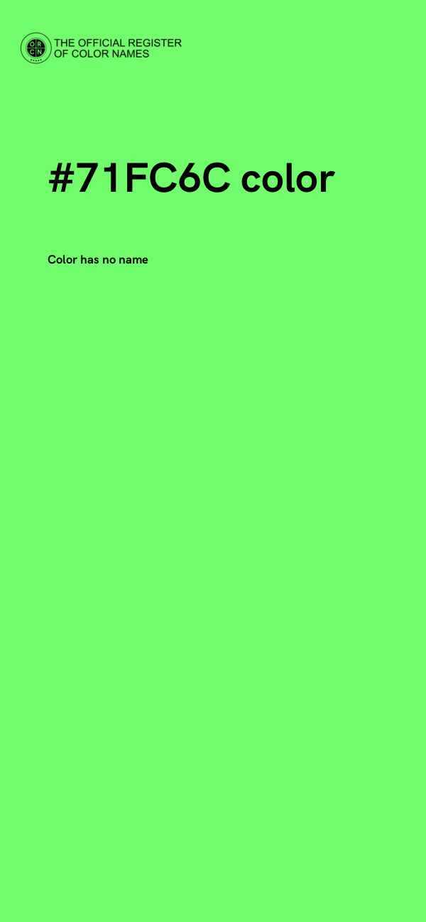 #71FC6C color image