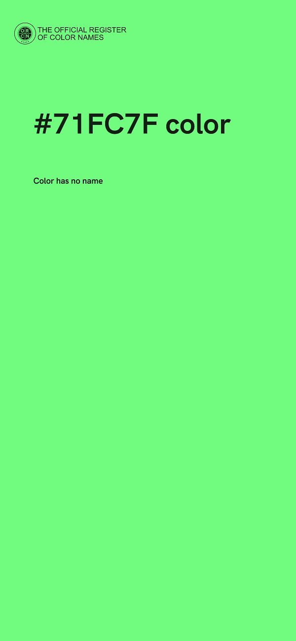 #71FC7F color image