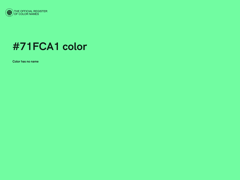 #71FCA1 color image