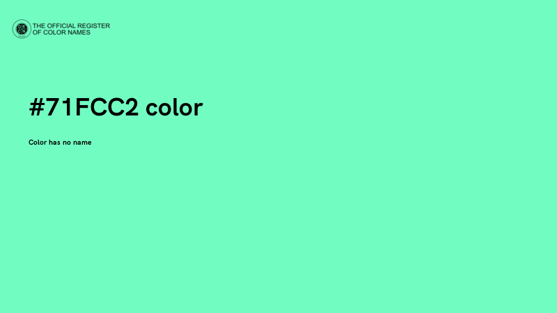 #71FCC2 color image