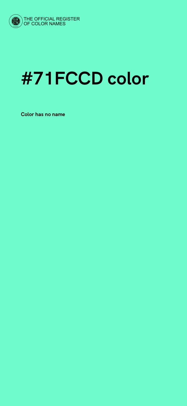 #71FCCD color image