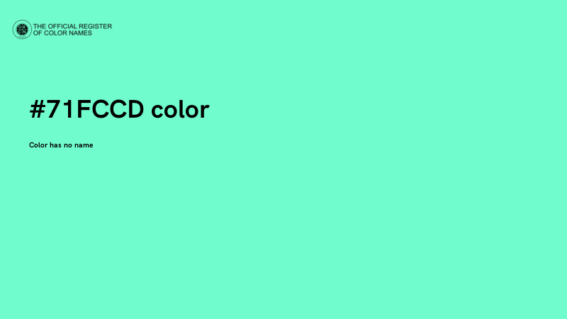 #71FCCD color image