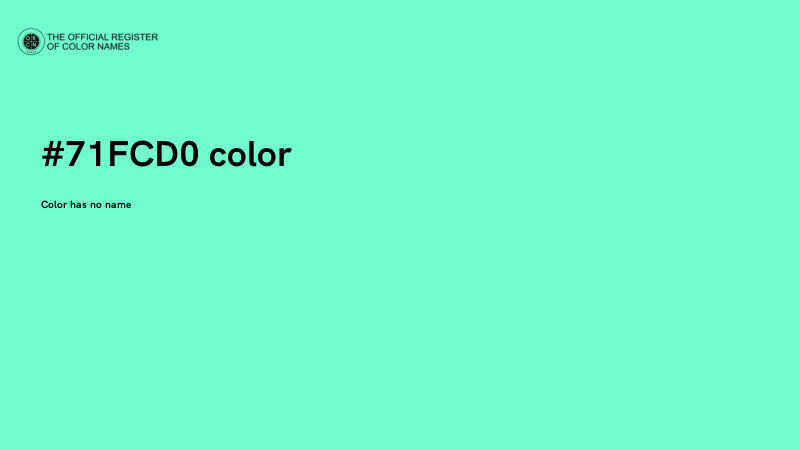 #71FCD0 color image