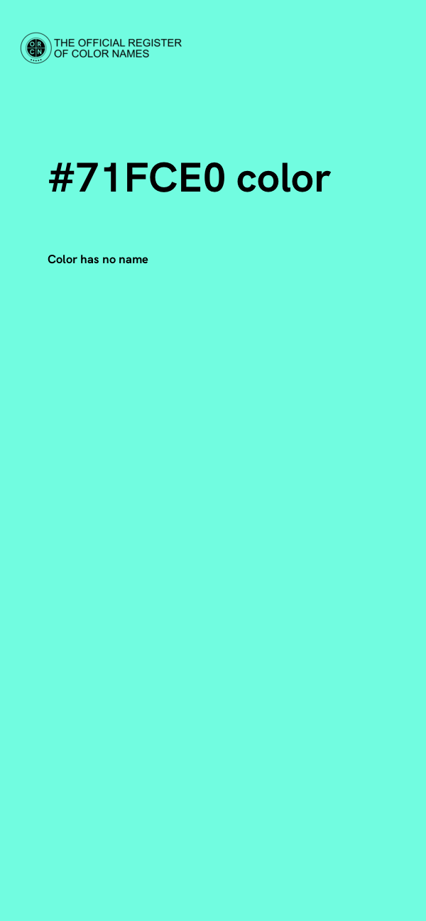 #71FCE0 color image