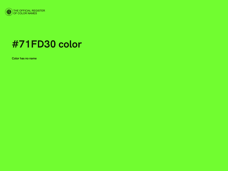 #71FD30 color image