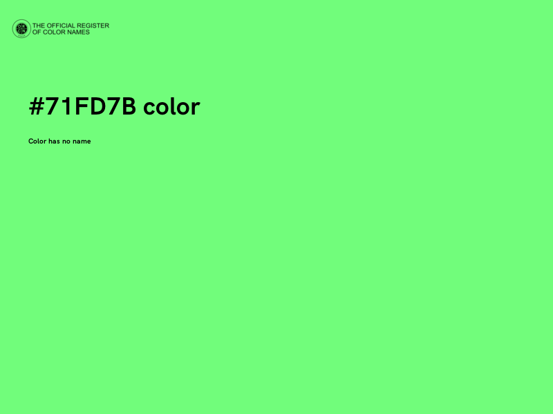 #71FD7B color image