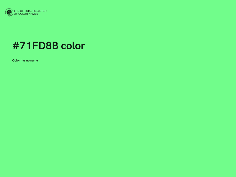 #71FD8B color image