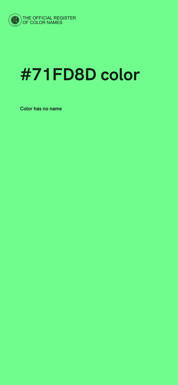 #71FD8D color image