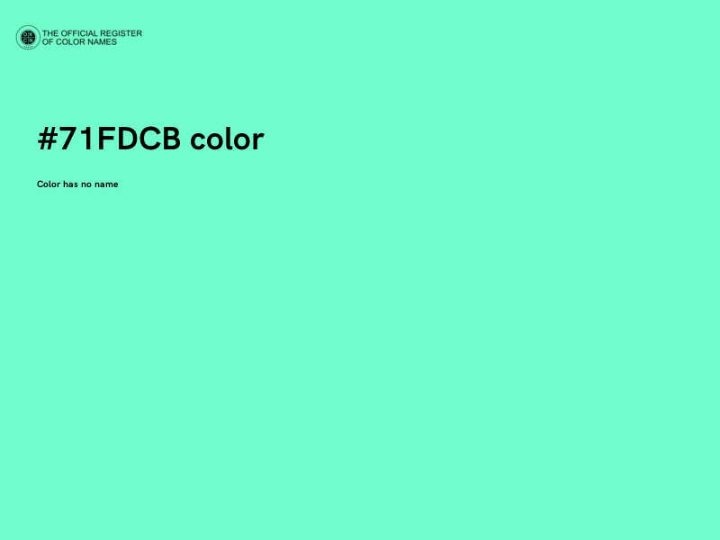 #71FDCB color image